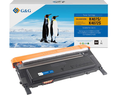 G&g Toner Compatible With Samsung CLT-K4072S HP SU128A — image 1