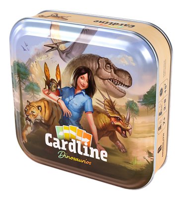 Set Of Desk Cardline Dinosaurios Edad Recomendada 7 Years — image 1