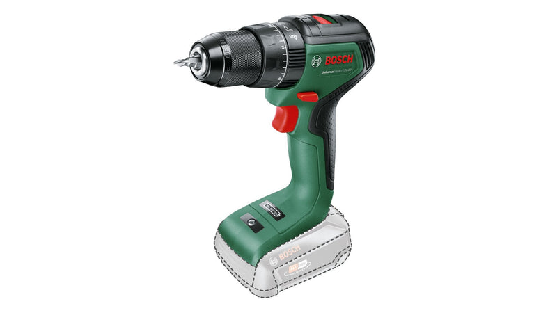 Bosch Drill Impacto a Battery Universalimpact 18V-60 Baretool Green/Black Without Battery Ni Charger Power For