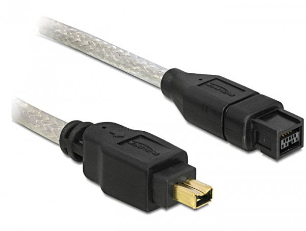 Delock Cable Firewire 9 Pin Male 4 Pin Male 2M