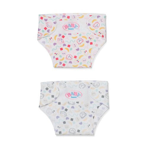 Zapf Creation Baby Born® Pañales 36CM Pack 2, Accesorios Muñecas 839867
