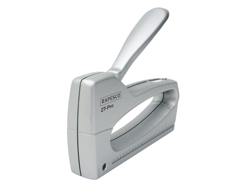 Rapesco Z T-pro Clavadora/Stapler - Staples 53/6-8MM - Bloqueo Controller - Visor Level Staples - Silver
