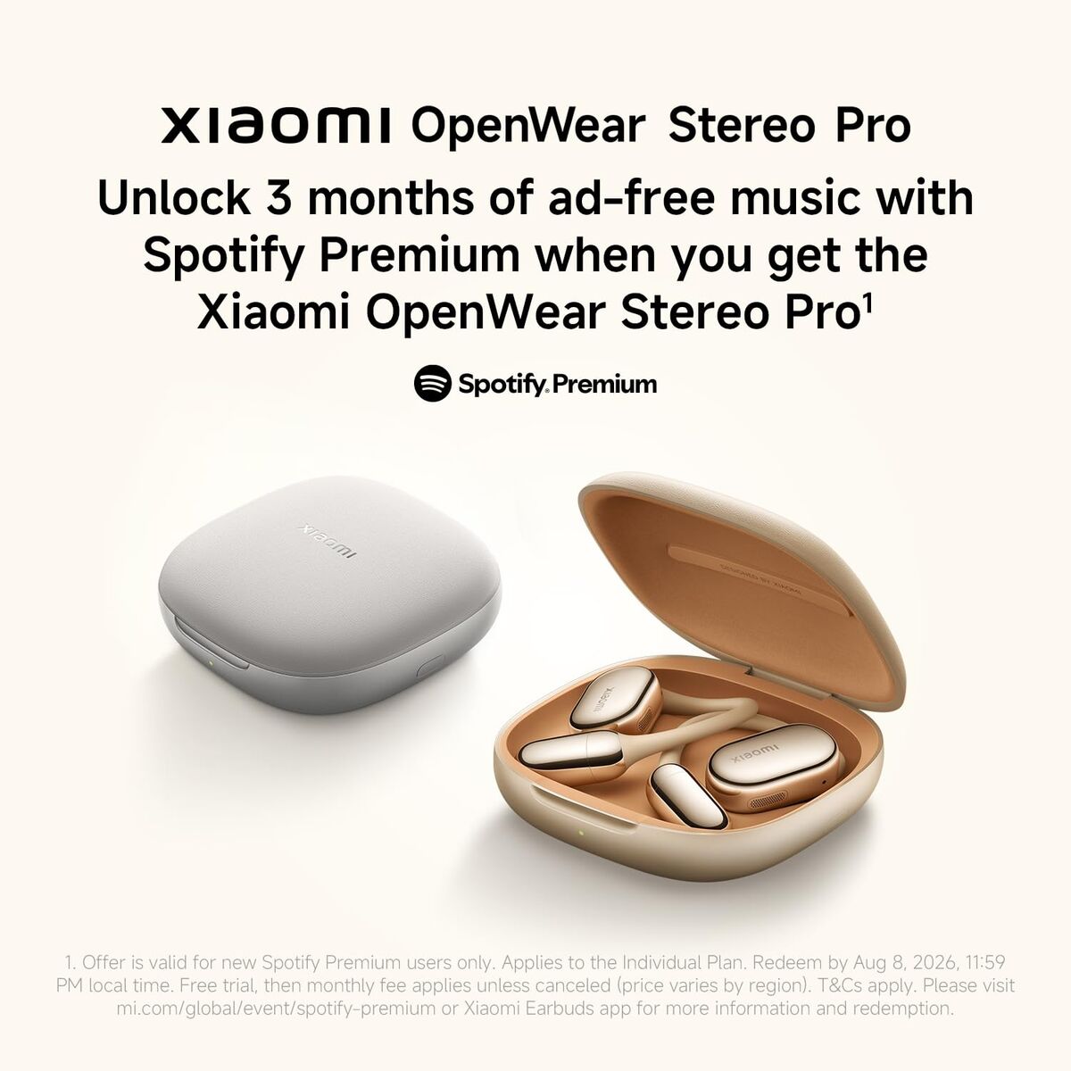 Xiaomi Headphones Xiaomi Openwear Stereo Pro Gold
