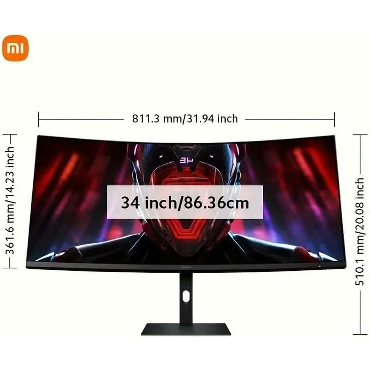 Xiaomi Monitor Xiaomi G34Wqi Wide Quad Hd 34"