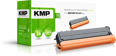 Kmp Toner Brother TN-421C/TN421C Cyan 1800 S. B-T99 Remanufactured — image 1