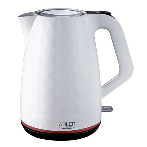 Adler Kettle Water Ad 1277W 1,7 L White 2200W
