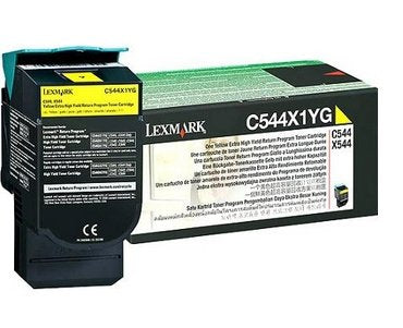 Lexmark C544/X544 Toner Yellow Extra High Yield Retornable — image 1