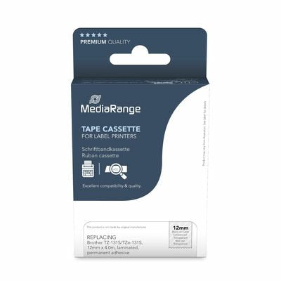 Mediarange Tape Aprox. Brother TZ-131S TZE-131S 12MM 4MS — image 1