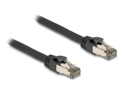 Delock 80245 Network Cable RJ45 CAT.6A U/FTP Ultraflexible With Cover Metálica Indoor 15M, Black — image 1