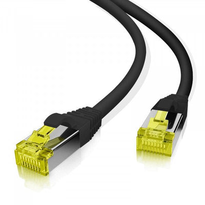 Helos Ultra Flex Network Cable S/FTP CAT.6A Tpe Black 20,0M — image 1