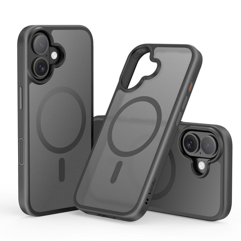 Nevox Styleshell Invisio, Case For Phone Mobile Phone Black Iphone 17, Compatible With Magsafe 4250686415421.0
