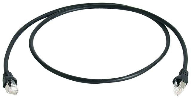 Telegärtner MP8 Fs 500 Lszh 0.25M Network Cable Black 0,25M CAT.6A Sf/UTP (s-FTP)