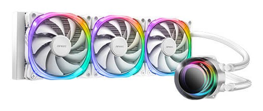 Antec Refrigeracion Liquida CPU Vortex 360A-RGB White Radiator 397MM / ARGB / PWM / Compatible Intel & AMD / T