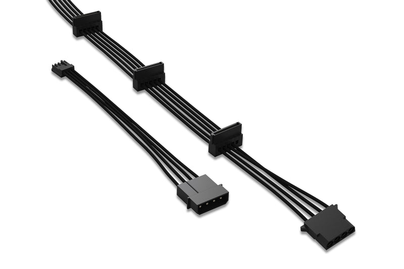 Be Quiet! Cable 3X S-ata + 1X HDD / Fdd 1M Black