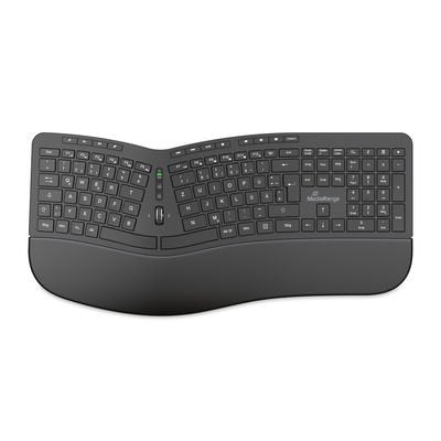 Mediarange Ergonómico Multimedia Funk-teclado, Qwertz, Sw