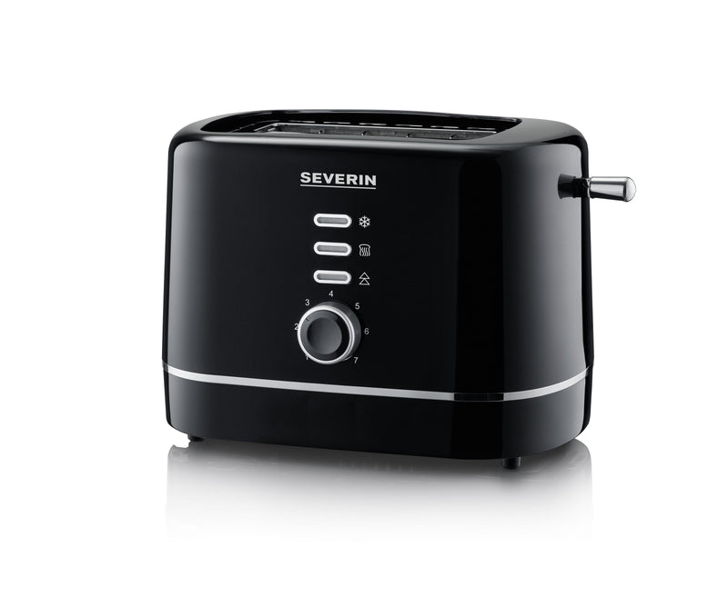 Severin Toaster At 4321 7 2 Rebanada(s) 850W Black