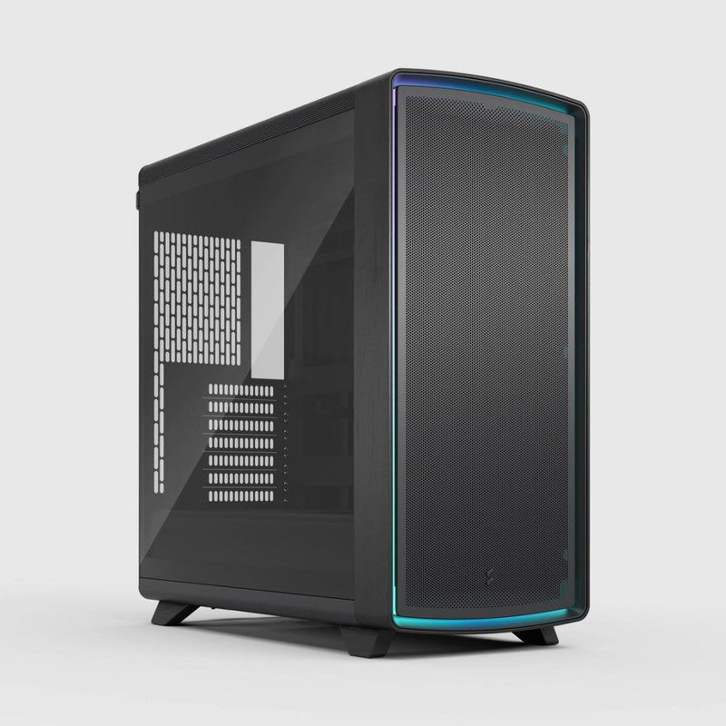 Fractal Design PC Case Summit Ambience Blackout Tg Light Tint Black Wood FD-C-SUM1A-06