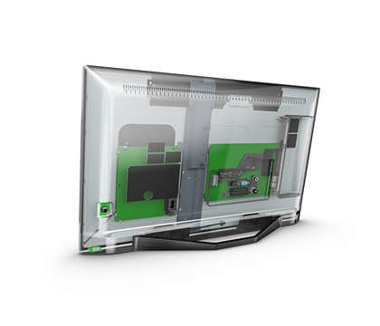 Philips 24HFL3014P/12 TV 61CM (24) HD Black Transparent — image 1