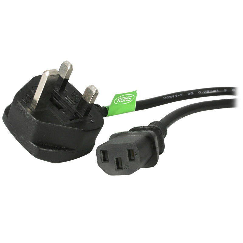StarTech.com PXT101UK Cable Transmisión Black C13 Acoplador