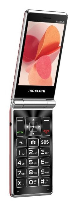Maxcom Phone Mobile Phone Comfort MM835 Personas Mayores 4G Red