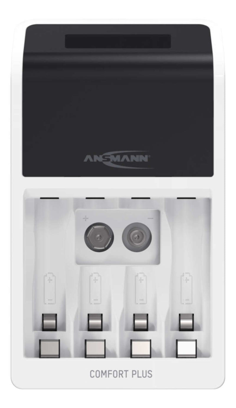 Ansmann 1001-0094-01 Fast Charger Comfort Plus Batteries Recargables Nimh