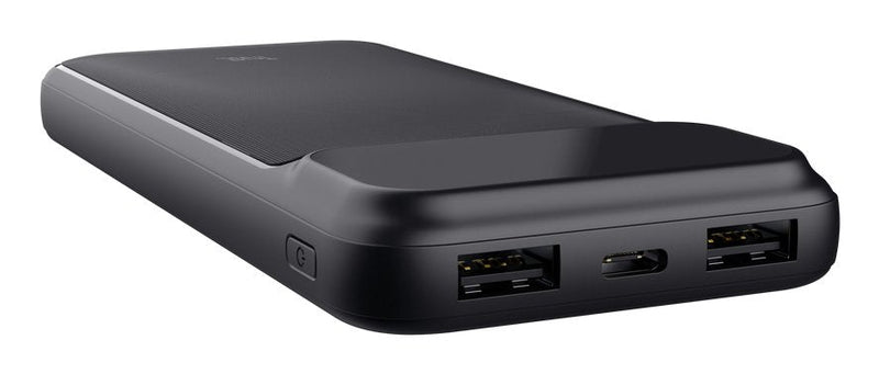 Trust Power Bank Avala 10000MAH 2x USB-C + USB-A Black Battery External/Powerbank Trust Avala 10000MAH/ 20W.