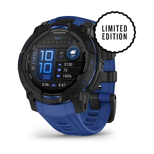Garmin Smartwatch Instinct® 3 Black With Strap Colour Blue 45MM Amoled