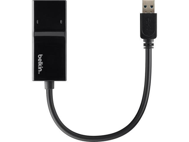 Belkin Adapter USB 3.0 Gigabit Ethernet 10/100/1000Mbps B2B048