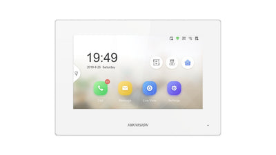 DS-KH6320-WTE1-W Or -md Video Indoor With 7\ Touch-screen, White — image 1