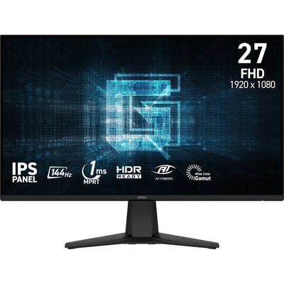 MSI Monitor 27 (1920X1080) Msi G275L E14 16:9 FHD IPS 1MS 144HZ HDMI DisplayPort VESA Hdr — image 1