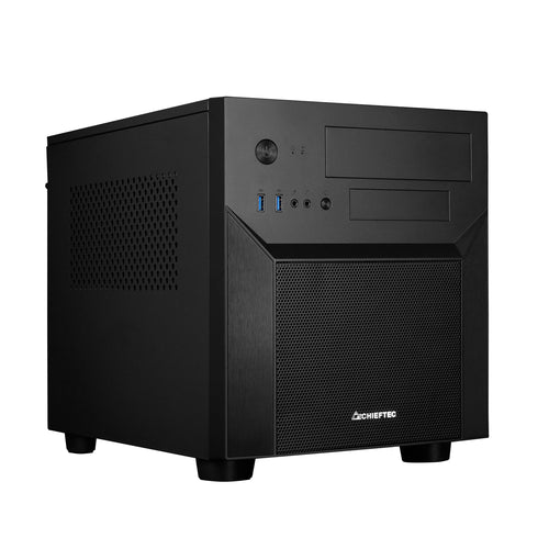 Chieftec PC Case Box Gaming Series / MATX Minitower, CI-02B-OP, Without Power Supply Black 2XUSB3.0/1XUSB2.0 — image 1