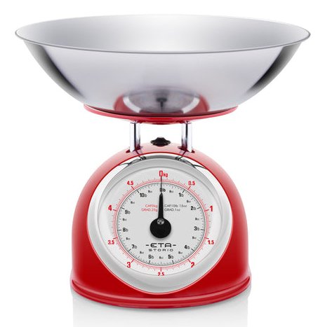 Eta Scale ETA577790030 Kitchen Storio, Red