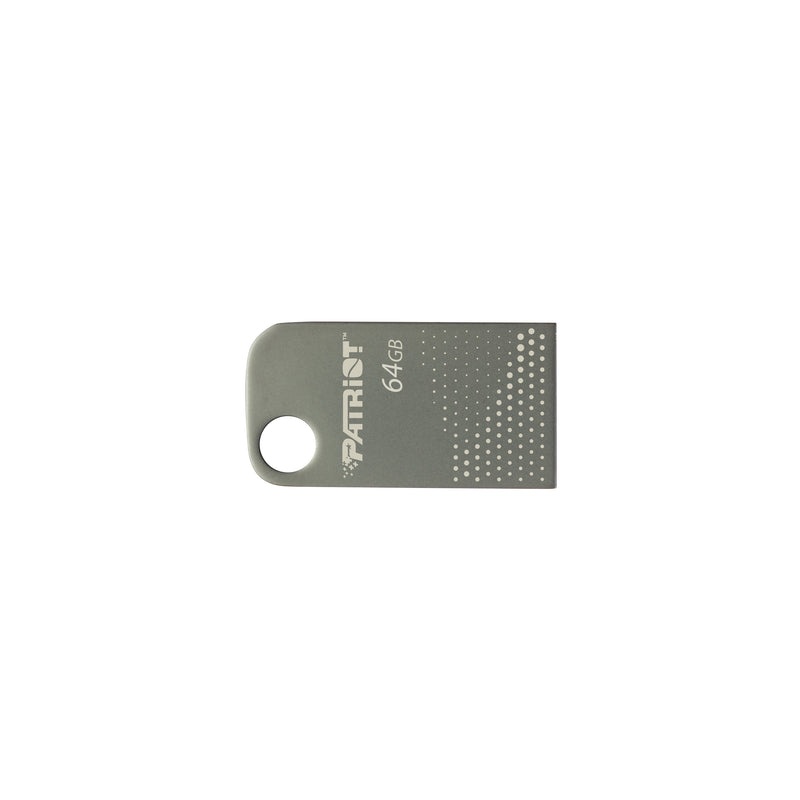 Patriot Flashdrive TAB300 64GB USB 3.2 120MB/S, Mini, Aluminiowy, Srebrny