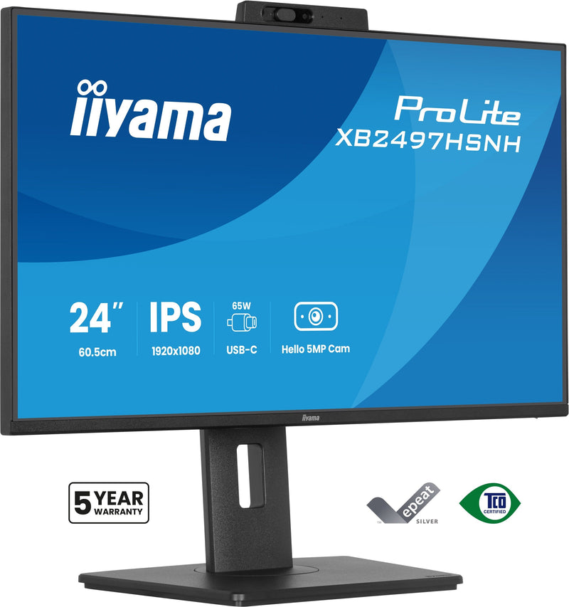 Iiyama 60.5CM 24 XB2497HSNH-B1 16:10 HDMI + DP + USB-C
