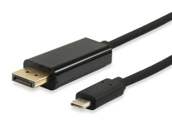 Equip Cable USB-C Male a DisplayPort Male 1.8M Black 133467 — image 1
