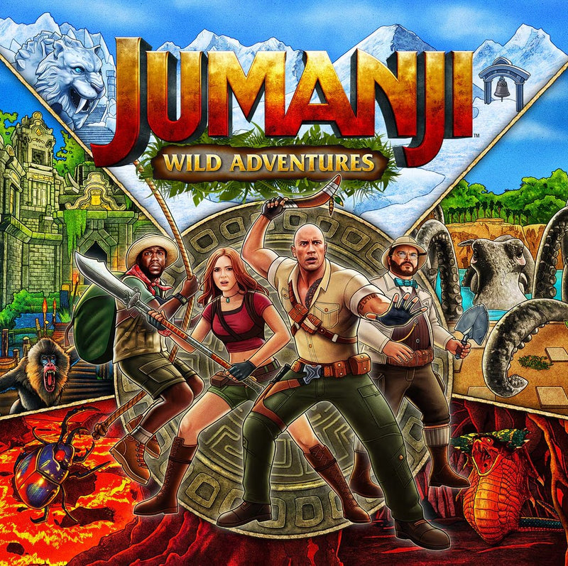 Set Jumanji Aventuras Salvajes Switch