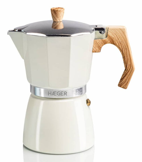 Haeger Hag Coffee Machine Italiana Moka 6 Beige — image 1