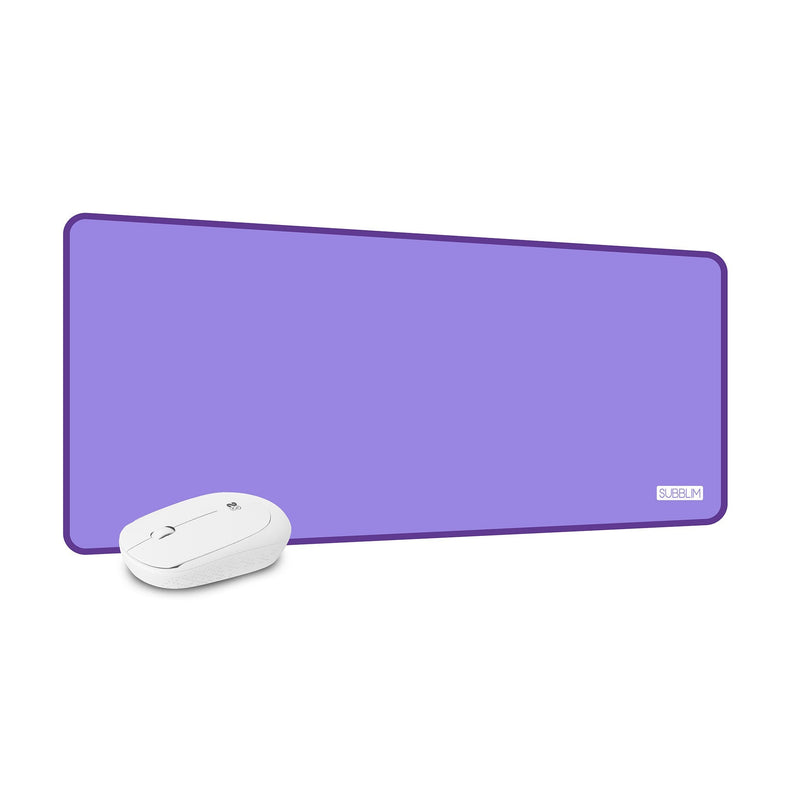 Subblim Set Wireless Mouse And Mouse Pad Harmony Purple Up To 1200 DPI