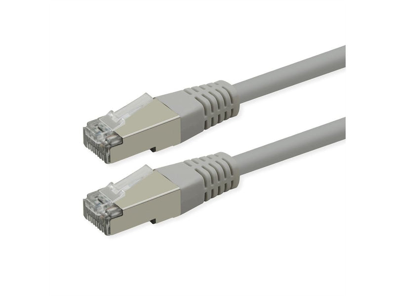 Roline Kab Network Cable CAT.6 Class And PoE S FTP Pimf Grey 0,3M