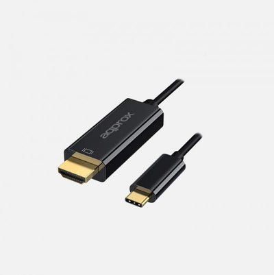 Approx USB Cable -c Male a HDMI 4K Male — image 1