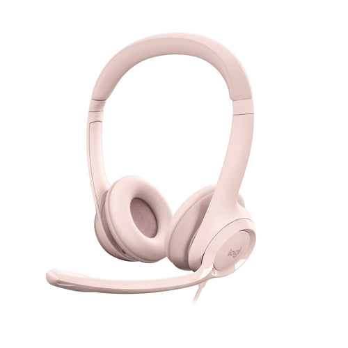 Logitech H390 Headphones Alámbrico Diadema USB Type a Pink — image 1
