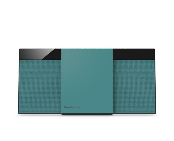 Panasonic Hifi Cd Player Green Unit Cd (20W, 8CM, Dab +,fm, Internal Hifi Cd Player SC-HC304EG-G