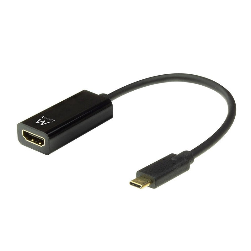 Ewent EW9823 Adapter Cable Vídeo 0,15M USB Type-c HDMI Type a Standard Black Ewent Converter USB-C a HDMI Fema