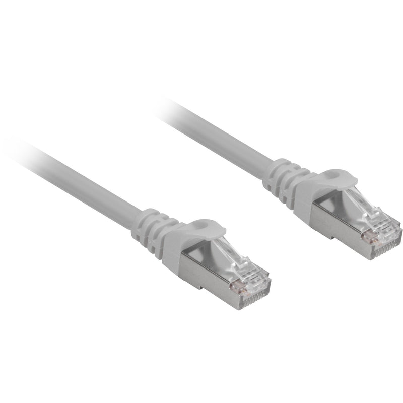 Sharkoon Network Cable RJ45 CAT.6A SFTP 0.25M Grey