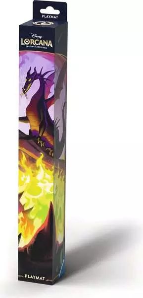 Ravensburger Rav Disney Lorcana Tcg: Winterzauber-spielmatte Drachenfeuer 11098851 — image 1