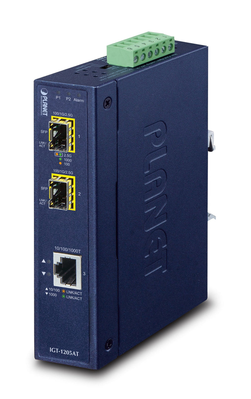 Planet Convertidor Medio IGT-1205AT 1000 Mbit/S Blue