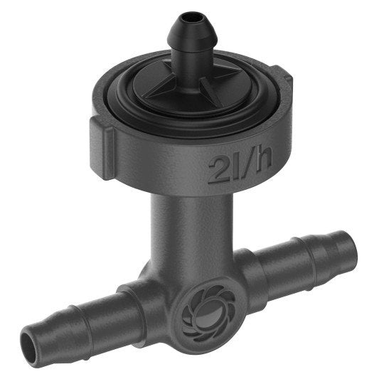 Gardena Micro-drip-system Gotero Line 2 L/H, Presión Compensada Grey Oscuro, 10 Pieces 13312-20
