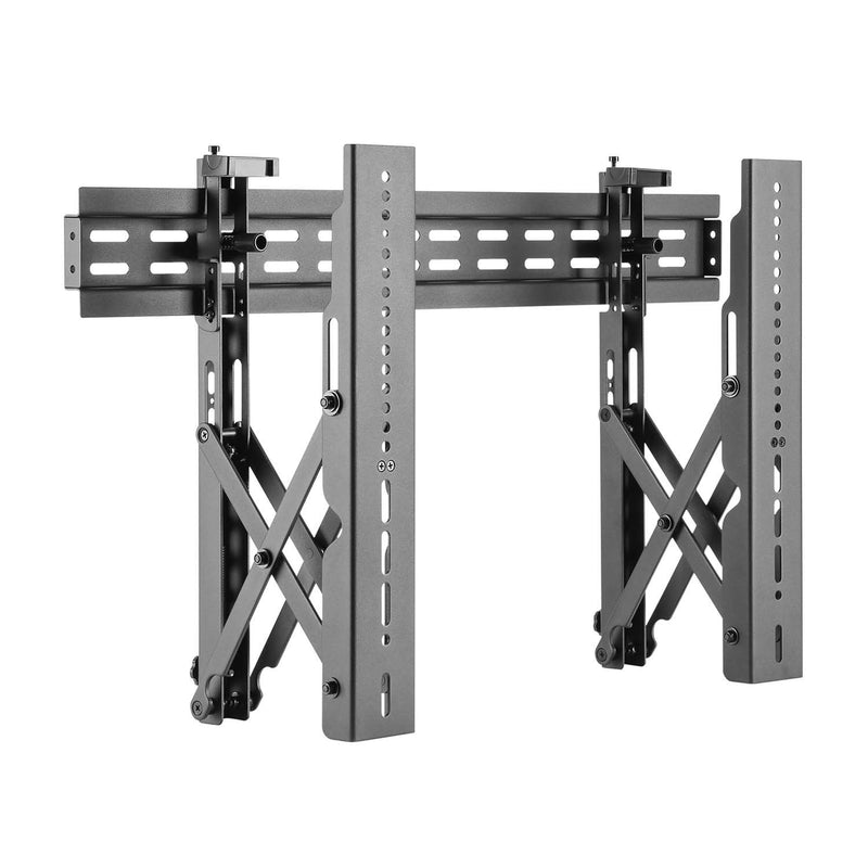 Aisens Stand Videowall Nivelable And Funcion Pop-out TV 45KG 37-70 - Black