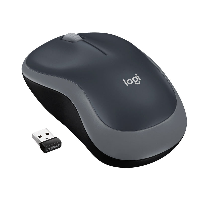 Logitech Mouse M185 Wireless Grey 910-002235