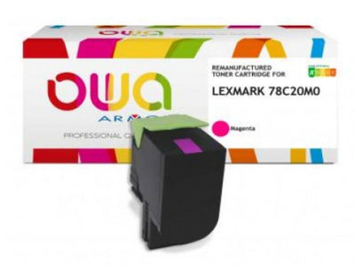 Owa Toner Compatible With Lexmark 78C20M0 Magenta (1.400 S.) — image 1